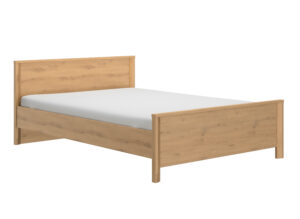 Lugano κρεβάτι διπλό 209x146x80εκ. ( για στρώμα 140x190εκ. ή 140x200εκ. ) Artisan Oak