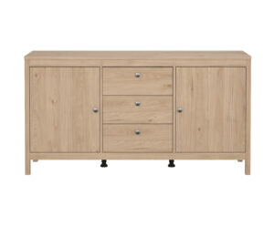 Madrid μπουφές με 2 ντουλάπια και 3 συρτάρια 151,4x38,4x79,7εκ. Jackson Hickory