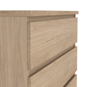 Naia συρταριέρα με 5 συρταριέρα 77x50x111,3εκ. Jackson Hickory