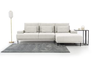 Γωνιακός Καναπές-Κρεβάτι Niki Mini/ Κρεμ/ Δεξια γωνία/ 277x80x168 BOG6374