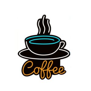 ΦΩΤΕΙΝΗ ΕΠΙΓΡΑΦΗ NEON "COFFEE" 45x35cm FL-03128