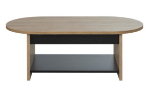 Soho τραπεζάκι σαλονιού 110x55x39εκ. Golden Oak / Black