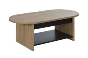 Soho τραπεζάκι σαλονιού 110x55x39εκ. Golden Oak / Black