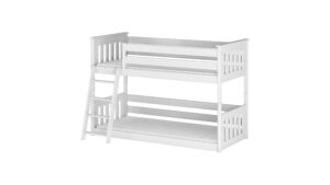 KENIV 90x200 λευκή κουκέτα LN8329