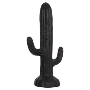 ΔΙΑΚΟΣΜΗΤΙΚΟΣ ΚΑΚΤΟΣ ΔΑΠΕΔΟΥ CACTUS HM4386.01M ΓΥΨΟΣ ΣΕ ΜΑΥΡΟ 54x34x103Υεκ.