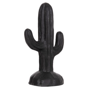 ΔΙΑΚΟΣΜΗΤΙΚΟΣ ΚΑΚΤΟΣ ΔΑΠΕΔΟΥ CACTUS HM4386.01S ΓΥΨΟΣ ΣΕ ΜΑΥΡΟ 42x30x74Υεκ.