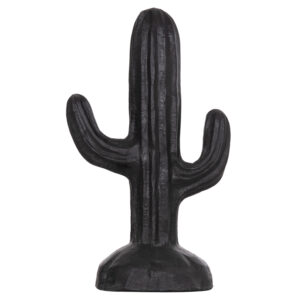 ΔΙΑΚΟΣΜΗΤΙΚΟΣ ΚΑΚΤΟΣ ΔΑΠΕΔΟΥ CACTUS HM4386.01S ΓΥΨΟΣ ΣΕ ΜΑΥΡΟ 42x30x74Υεκ.