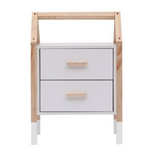 ΚΟΜΟΔΙΝΟ ΠΑΙΔΙΚΟ PEPE HM2489.03 ΛΕΥΚΗ ΜΕΛΑΜΙΝΗ-ΠΕΥΚΟ ΣΕ ΦΥΣΙΚΟ 46x30x67Υεκ.