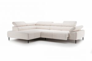 Γωνιακός Καναπές/Κρεβάτι Taler/ Κρεμ/ Αριστερή γωνία/ 312x96x214 BOG5923