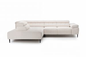 Γωνιακός Καναπές/Κρεβάτι Taler/ Κρεμ/ Αριστερή γωνία/ 312x96x214 BOG5923