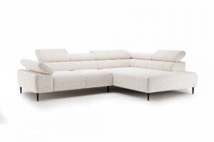 Γωνιακός Καναπές/Κρεβάτι Taler/ Κρεμ/ Δεξιά γωνία/ 312x96x214 BOG5923