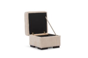 Πουφ Tare Mini με αποθηκευτικό χώρο/ Μπεζ/ 60x45,5x60/ BOG234