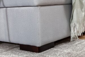 Καναπές/Κρεβάτι Tare U/Γκρι/ Δεξιά γωνία/ 343x104x202 BOG9871