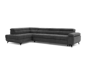 Καναπές/Κρεβάτι Dronis Maxi /Γκρι / Άριστερή γωνία/ 338x100x203 BOG2691