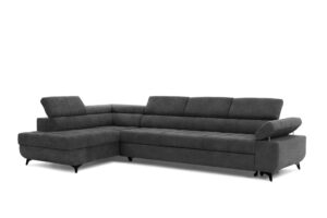 Καναπές/Κρεβάτι Dronis Maxi /Γκρι / Άριστερή γωνία/ 338x100x203 BOG2691