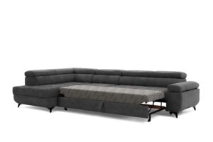 Καναπές/Κρεβάτι Dronis Maxi /Γκρι / Άριστερή γωνία/ 338x100x203 BOG2691