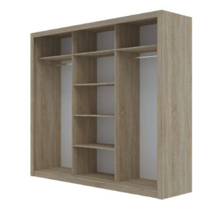 Ντουλάπα Grandio Σονόμα 250x60x215cm