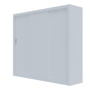 Ντουλάπα Grandio Λευκή 250x60x215cm