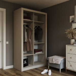 Ντουλάπα Linea Cashmere 120x60x215cm