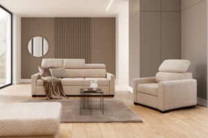 Πολυθρόνα Tare /Μπεζ/ 76x104x100 BOG453