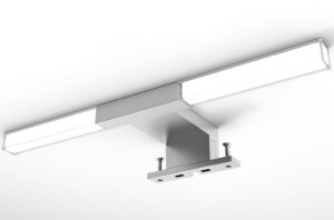 Σετ Επίπλου OMEGA 120cm με Διπλό Νιπτήρα χρ.BEIGE OAK 9SOM120BODW