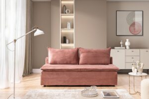Καναπές/Κρεβάτι Fira/ Κοκκινο/ 210x96x92 BOG7857