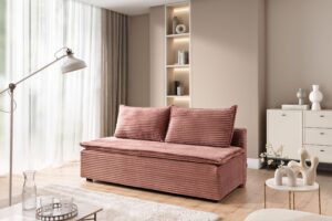 Καναπές/Κρεβάτι Fira/ Κόκκινο/ 210x96x92 BOG7325