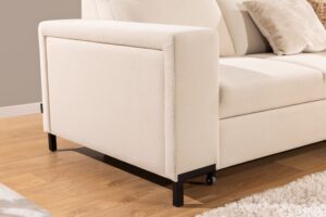 Καναπές/Κρεβάτι Lari / Κρεμ/ Δεξιά γωνία/ 257x100x180 BOG3424