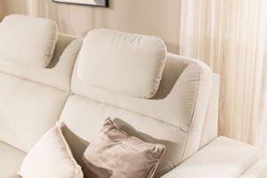 Καναπές/Κρεβάτι Lari με αποθηκευτικό χώρο/ Κρεμ/ Αριστερή γωνία/ 257x100x180 BOG3422