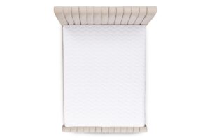 Επενδεδυμένο Κρεβάτι Niki μπεζ με Αποθηκευτικό Χώρο για στρώμα 120x200