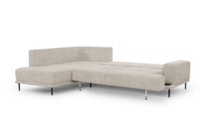 Γωνιακός Καναπές/Κρεβάτι Niki L/ Μπεζ/ Αριστερή γωνία /277x93x200 BOG6407