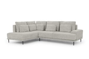 Γωνιακός Καναπές/Κρεβάτι Niki L/ Γκρι/ Αριστερή γωνία /277x93x200 BOG6007