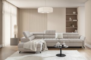 Γωνιακός Καναπές/Κρεβάτι Elaris Maxi / Μπεζ/ Αριστερή γωνία/ 320x97x203 BOG3650