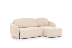 Γωνιακος Καναπές/ Κρεβατι Lana Mini/ Κρεμ/ 267x95x158 BOG21863
