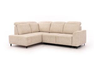 Καναπές/Κρεβάτι Magni με αποθηκευτικό χώρο/ Μπεζ/ Αριστερή γωνία/ 256x112x194 BOG3424