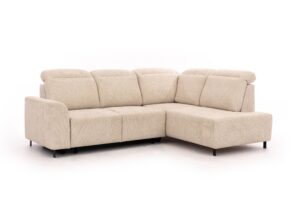 Καναπές/Κρεβάτι Magni με αποθηκευτικό χώρο/ Μπεζ/ Δεξιά γωνία/ 256x112x194 BOG3425