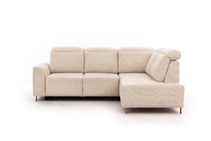 Καναπές/Κρεβάτι Magni με αποθηκευτικό χώρο/ Μπεζ/ Δεξιά γωνία/ 256x112x194 BOG3425