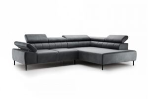 Γωνιακός Καναπές/Κρεβάτι Taler/ Γραφίτης/ Δεξιά γωνία/ 312x96x214 BOG5989