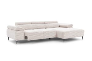 Γωνιακός Καναπές/Κρεβάτι Taler Mini/ Κρεμ/ Δεξιά γωνία/ 293x96x176 BOG0589