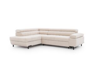 Γωνιακός καναπές/Κρεβάτι Tyro L / Μπεζ/ Αριστερή γωνία/269x100x203 BOG5307