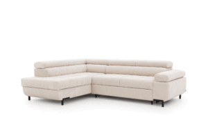 Γωνιακός καναπές/Κρεβάτι Tyro L / Μπεζ/ Αριστερή γωνία/269x100x203 BOG5307