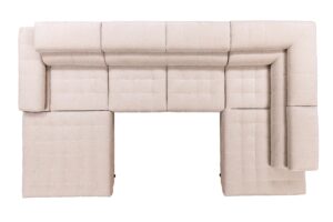 Γωνιακός καναπές/Κρεβάτι Tyro U II/ Μπεζ/ Δεξιά γωνία/343x100x203 BOG5300