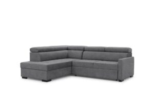 Γωνιακός καναπές/κρεβάτι Tare / Γκρι/ Αριστερή γωνία/ 249x104x202 BOG4666