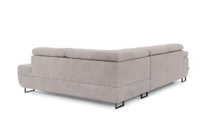 Γωνιακός Καναπές/Κρεβάτι Anna L /Μπεζ/ Δεξιά γωνία/ 271x98x201 BOG5764