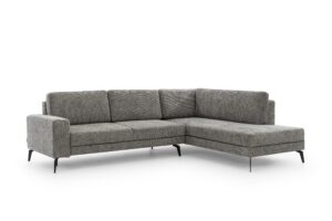 Γωνιακός καναπές/κρεβάτι Elen L/ Γκρι/ 284x88x219/ Δεξιά γωνία BOG8176