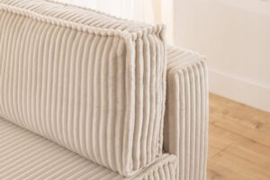 Γωνιακος Καναπές/ Κρεβατι Solva Mini/ Κρεμ/ 230x90x144 BOG21283