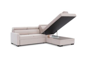 Καναπές/Κρεβάτι Tare L/Μπεζ/ Δεξιά γωνία/ 249x104x202 BOG9905