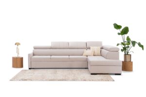 Καναπές/Κρεβάτι Tare Maxi/Μπεζ/ Δεξιά γωνία/ 316x104x202 BOG9075