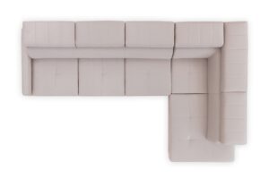 Καναπές/Κρεβάτι Tare Maxi/Μπεζ/ Δεξιά γωνία/ 316x104x202 BOG9075