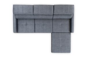 Καναπές/Κρεβάτι Tare Mini/Γκρι/ Δεξιά γωνία/ 234x104x183 BOG9795